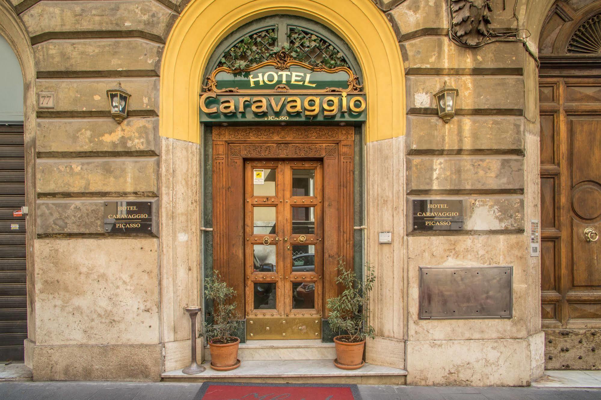 Hotel Caravaggio Roma Exterior foto